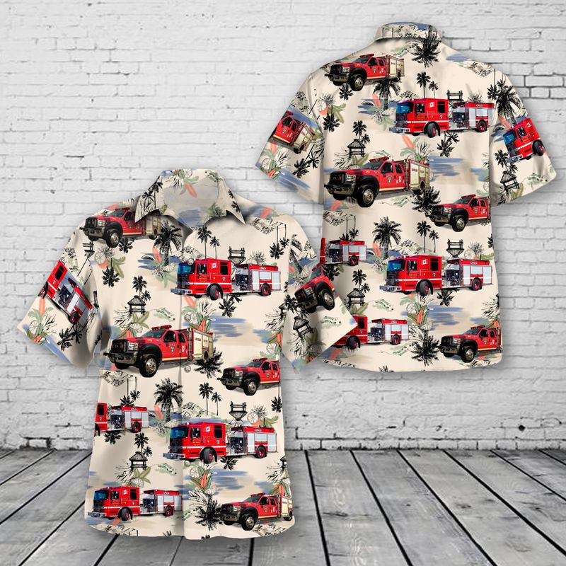 Bathurst Fire Department, Bathurst, Canada Hawaiian Shirt