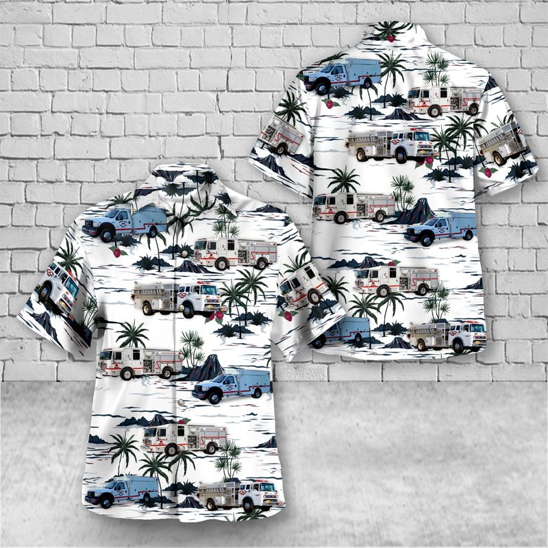Imperial County Fire Department California Hawaiian Shirt