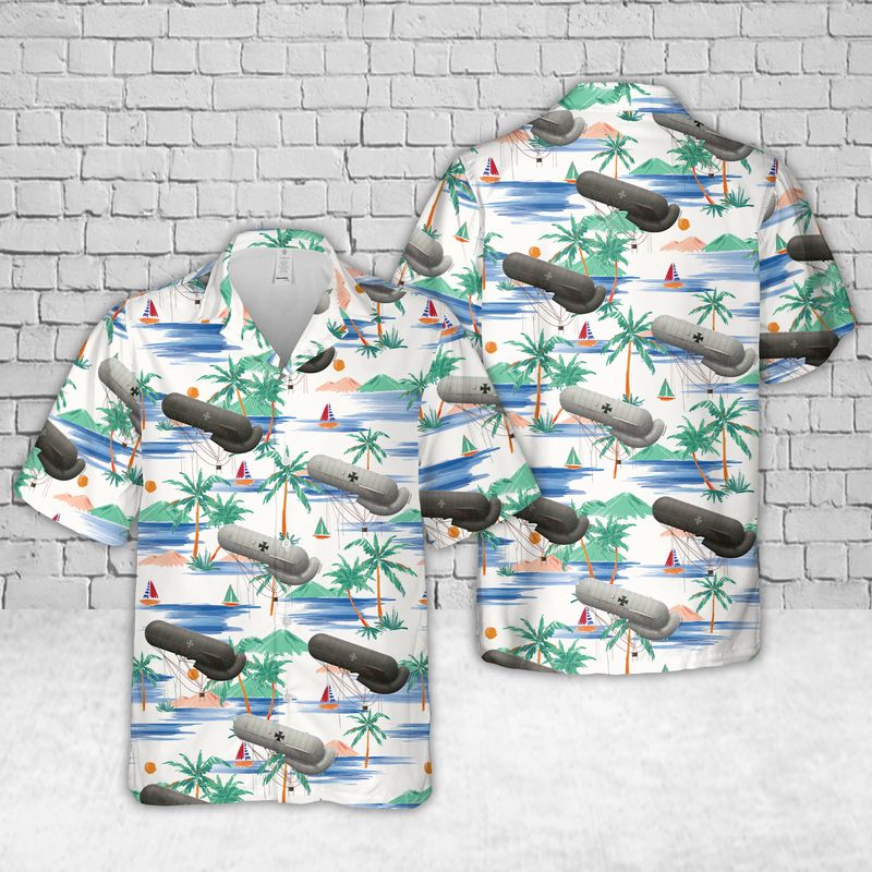 German Parseval-Siegsfeld Drachenballon Hawaiian Shirt