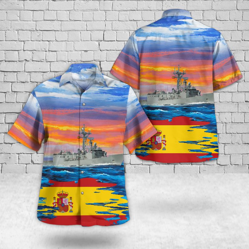 Spanish Navy Armada Espanola Victoria (F82) Hawaiian Shirt