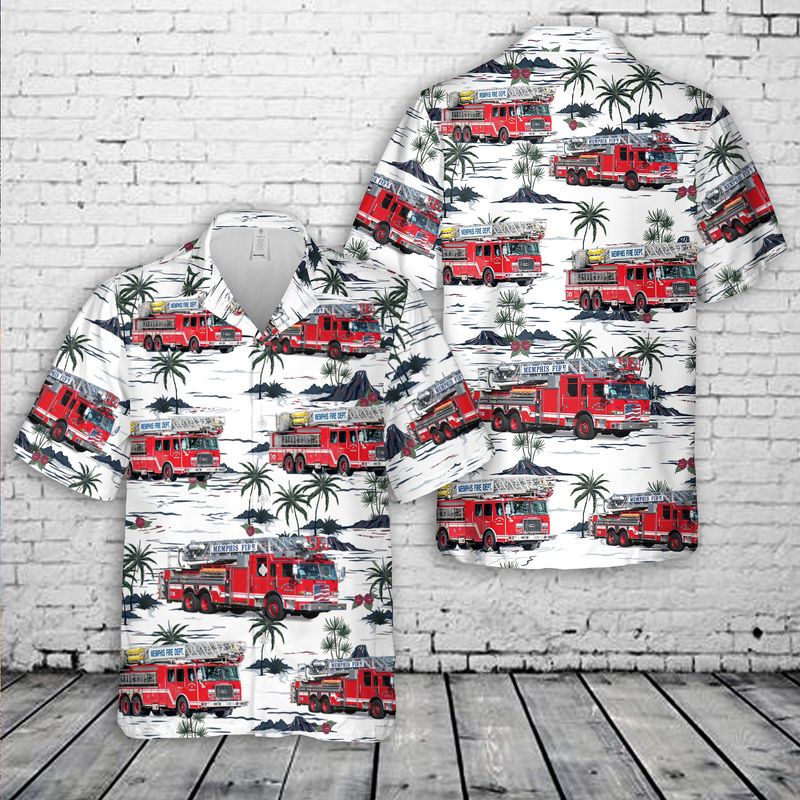 Memphis Fire Department Hawaiian Shirt