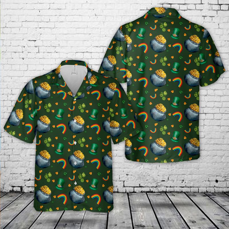 Irish St Patrick's Day Hawaiian Shirt