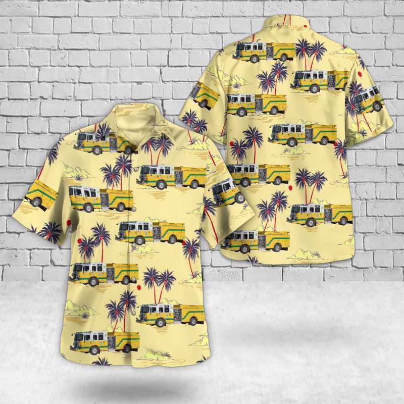 Fallston, Maryland, Fallston Volunteer Fire & Ambulance Company Hawaiian Shirt