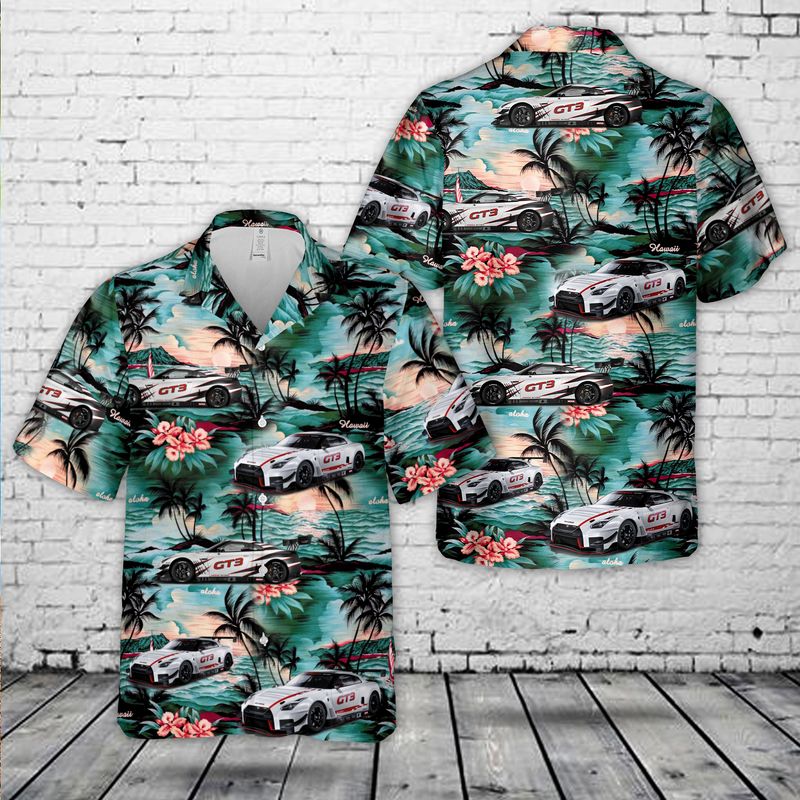 Gt-R Nismo GT3 Hawaiian Shirt