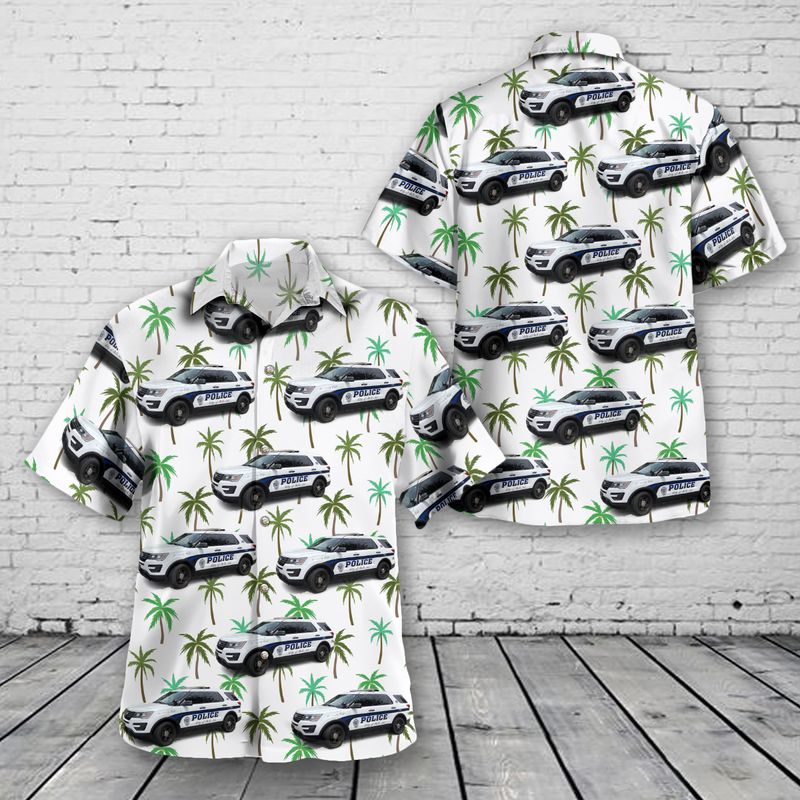 Belle Isle FL Police Department Hawaiian Shirt