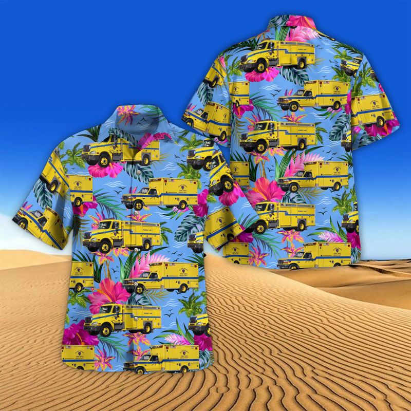 Nevada, Clark County Fire Department Station 14 - Winchester Hawaiian Shirt