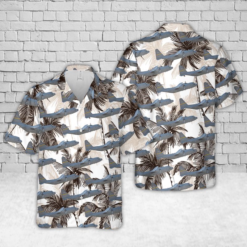 Wyoming Air National Guard C-130H Hercules Hawaiian Shirt