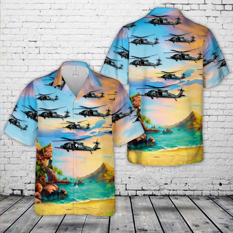 US Air Force Sikorsky HH-60W Jolly Green II Hawaiian Shirt