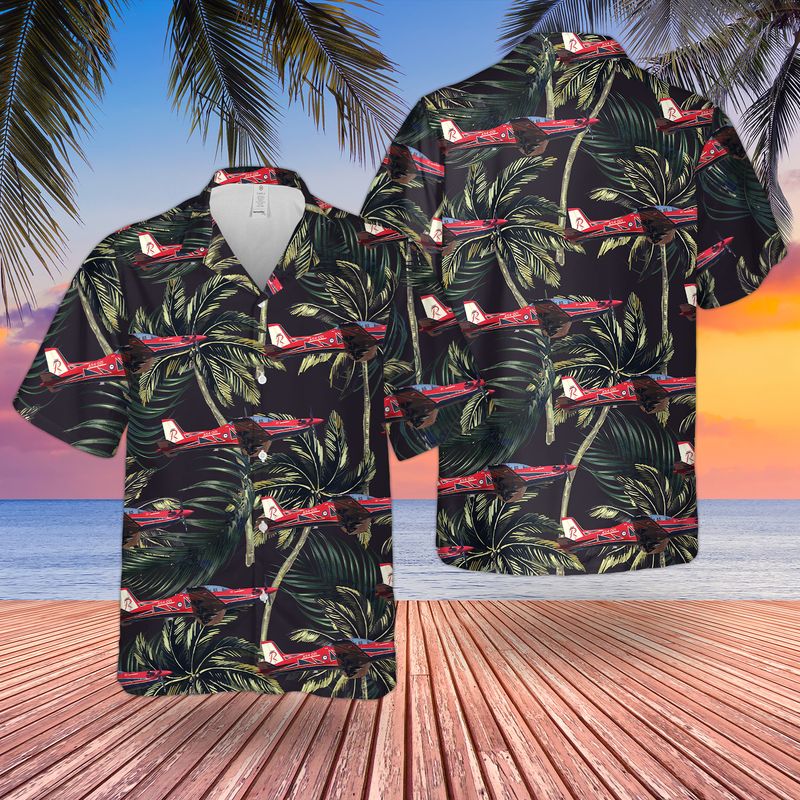 Royal Australian Air Force (RAAF) Pilatus PC-21 Hawaiian Shirt