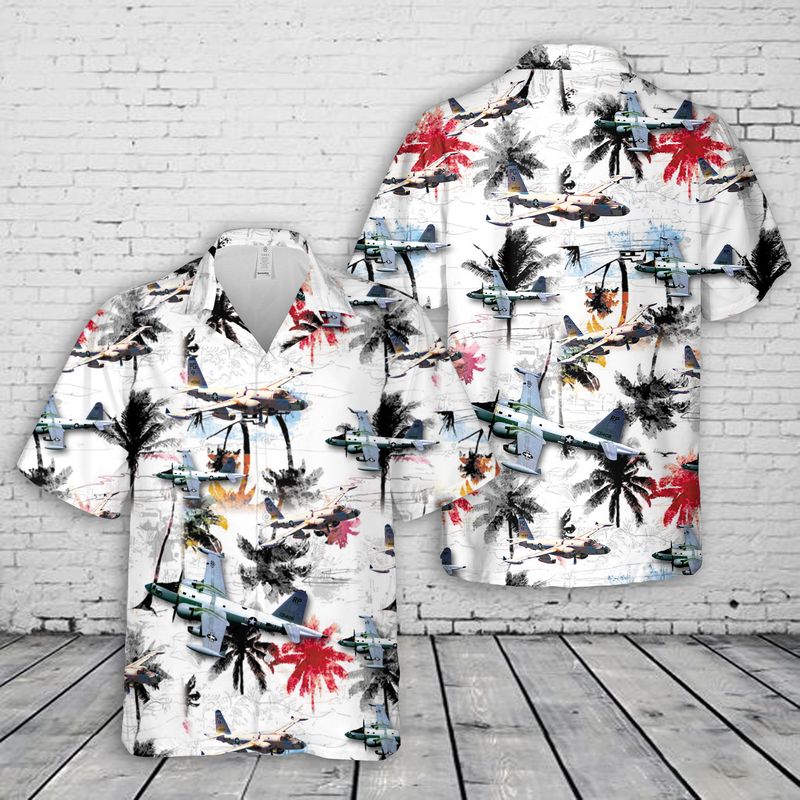US Navy Lockheed P-2 Neptune Hawaiian Shirt