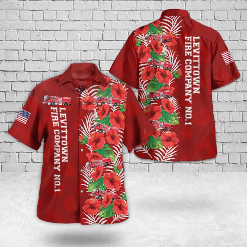 Levittown, Pennsylvania, Levittown Fire Company No.1 Hawaiian Shirt
