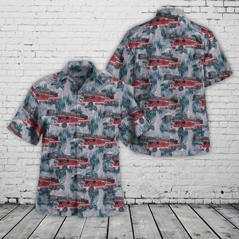 Denton, Texas, Denton Fire Department Hawaiian Shirt