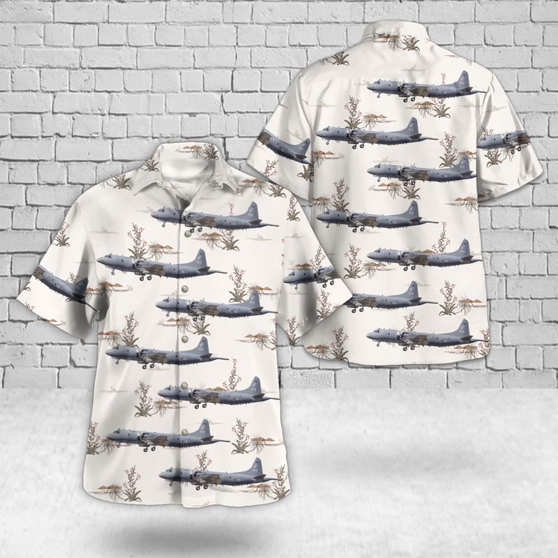 Royal Canadian Air Force Lockheed CP-140 Aurora Hawaiian Shirt