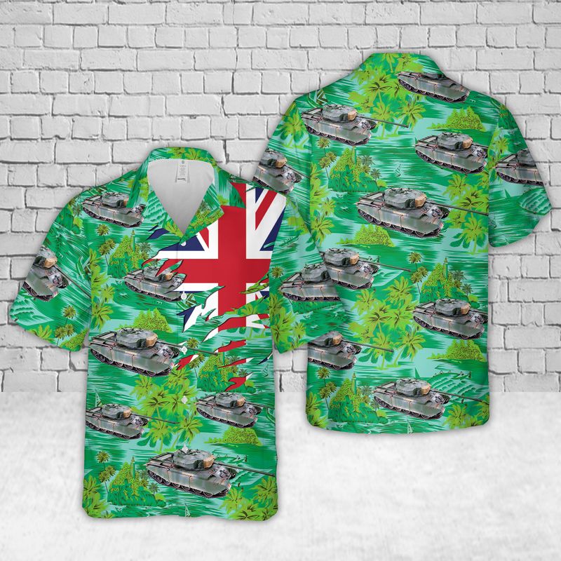 British Army FV4007 Centurion MK.III MBT Hawaiian Shirt