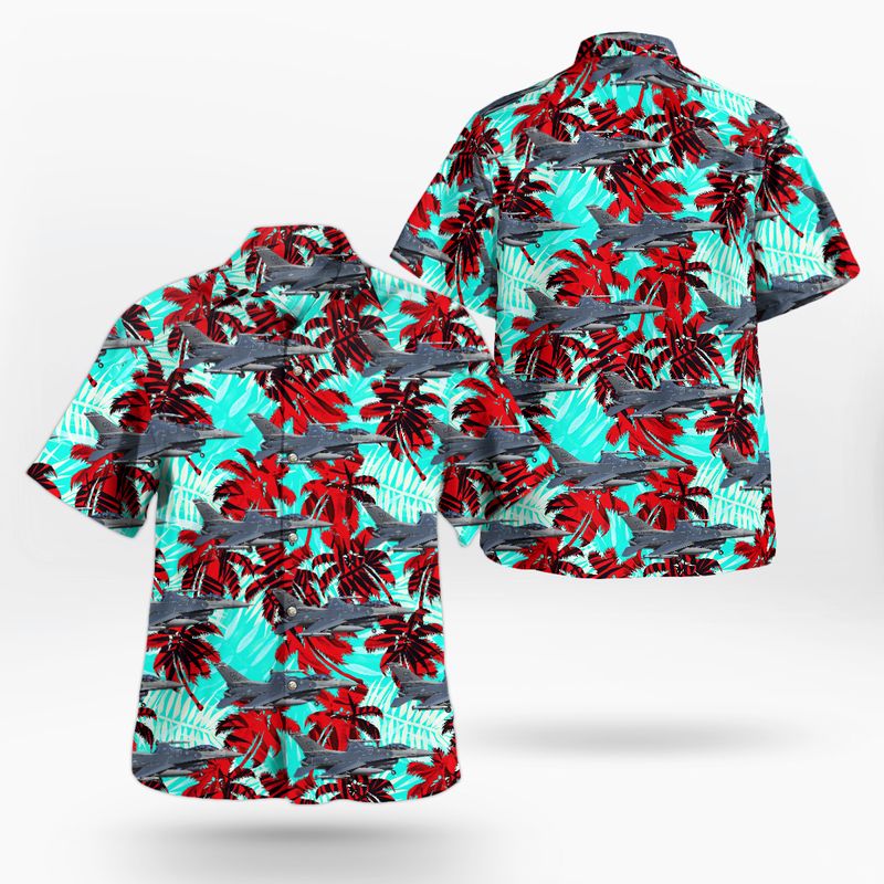 Colorado Air National Guard 140th Wing F-16C-D Fighting Falcon Hawaiian Shirt