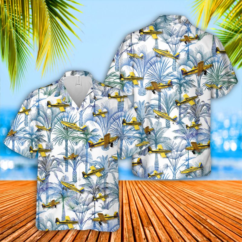 Air Tractor AT-500 family Hawaiian Shirt
