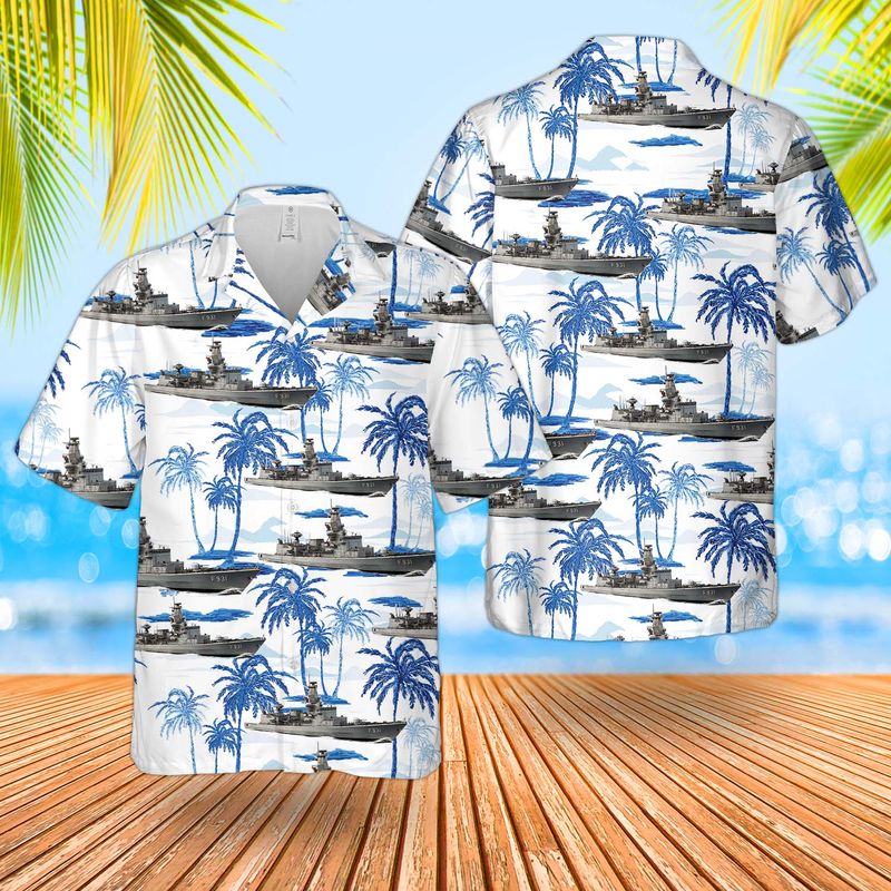 Belgian Navy F931 Louise-Marie Hawaiian Shirt
