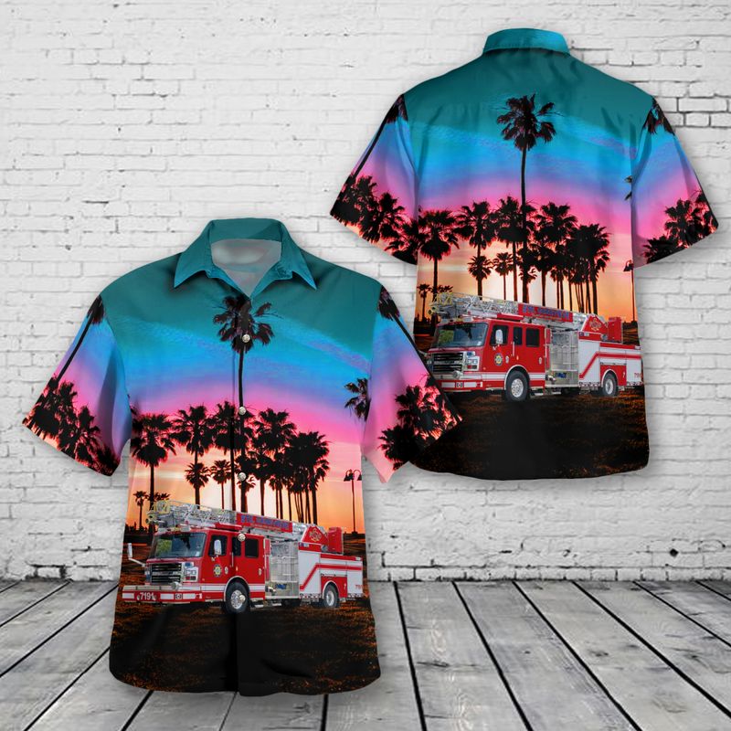 Ste Genevieve Fire Department, Sainte Genevieve, Missouri Hawaiian Shirt