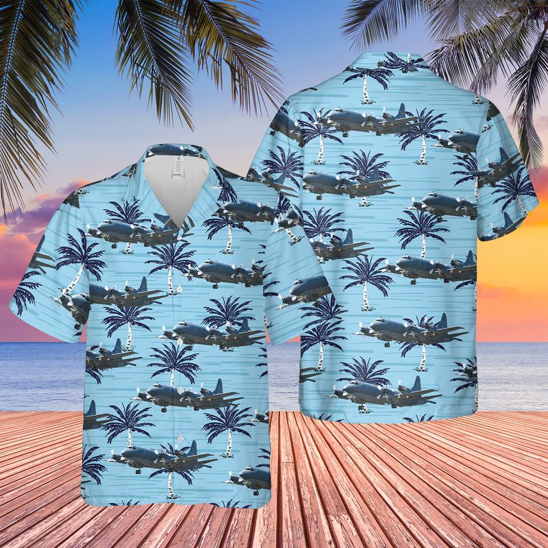 Royal Canadian Air Force CP-140 Aurora Hawaiian Shirt