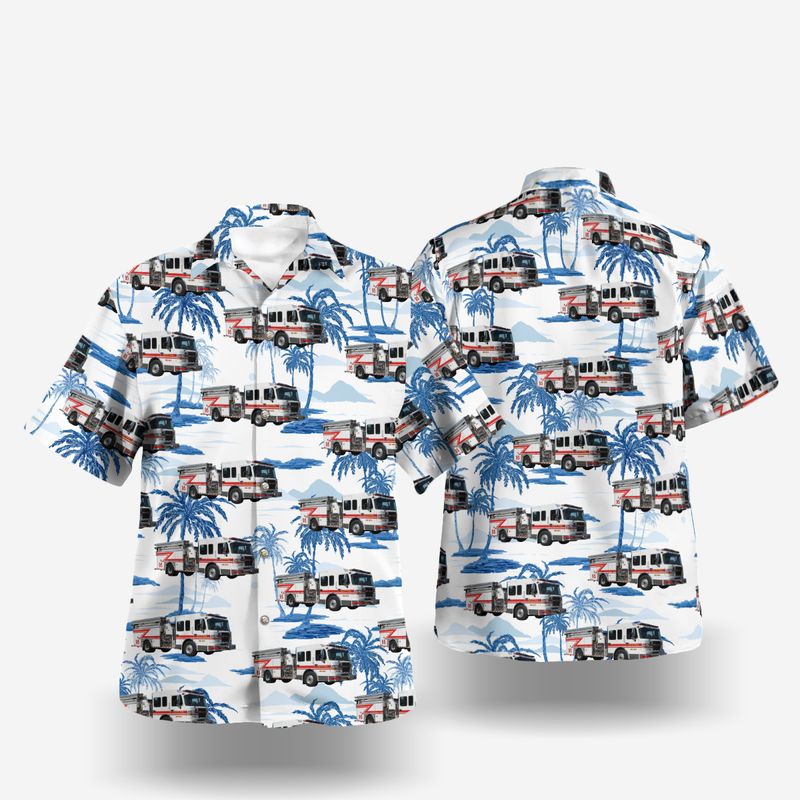 Yakima Yakima County Washington Yakima Fire Department Hawaiian Shirt