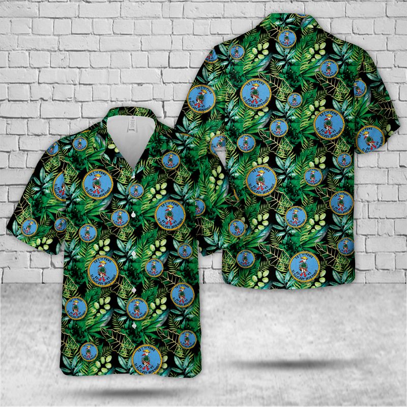 US Air Force 362d Tactical Electronic Warfare Squadron Hawaiian Shirt