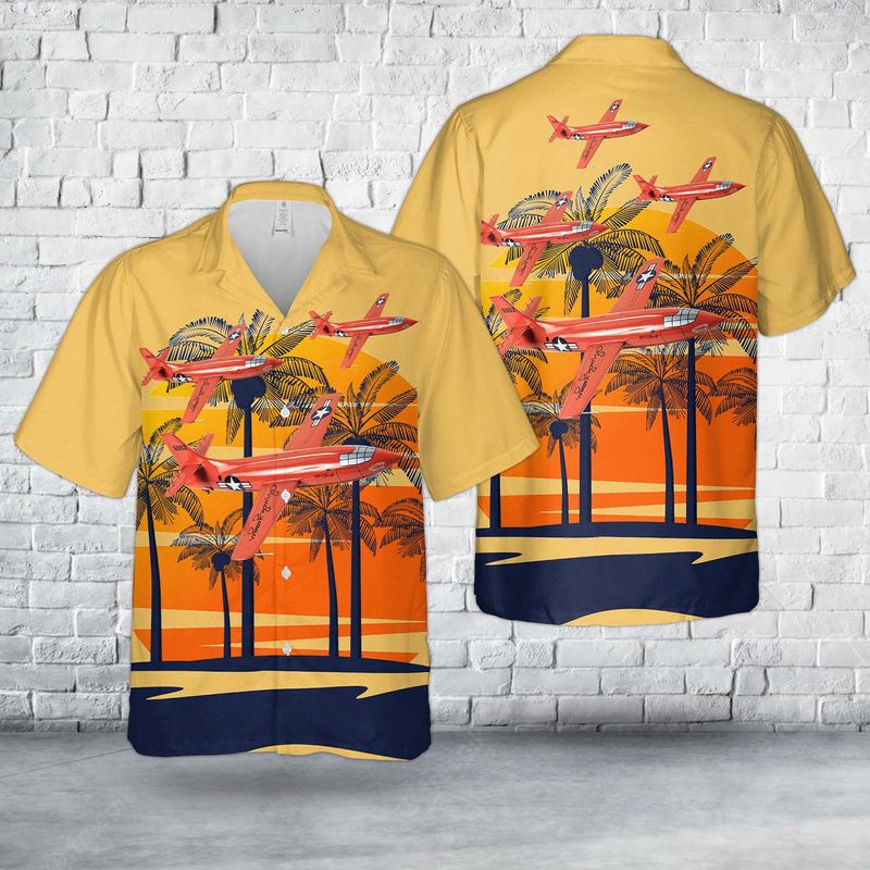 US Air Force Bell X-1 Hawaiian Shirt