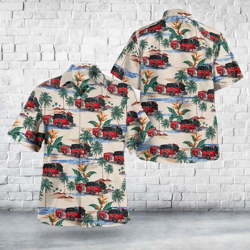 Ansonia, Connecticut, Ansonia Fire Department, Charters Hose Station Hawaiian Shirt