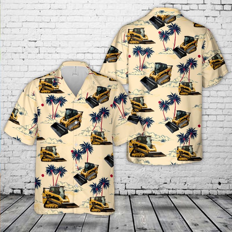 Compact Track Loader Hawaiian Shirt