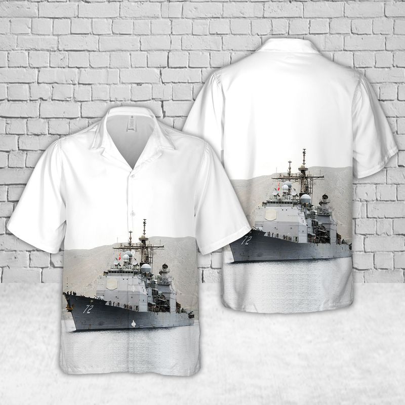 US Navy USS Vella Gulf (CG-72) Hawaiian Shirt