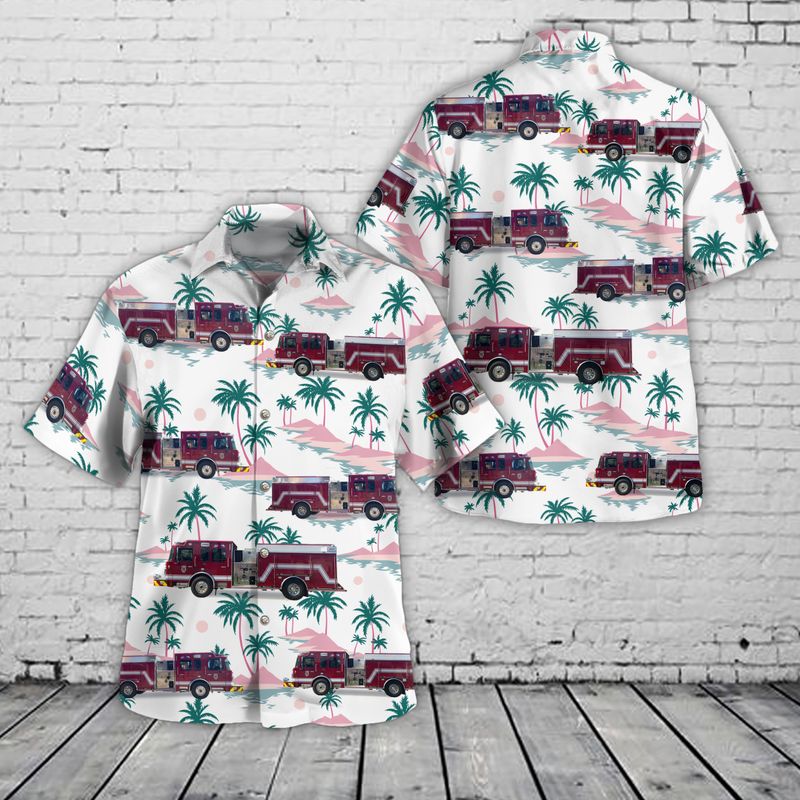 Balcones Heights Fire Department Hawaiian Shirt