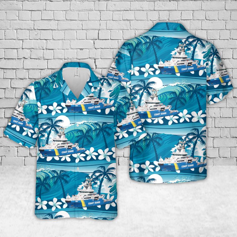 Swedish Coast Guard KBV 002 TRITON Hawaiian Shirt