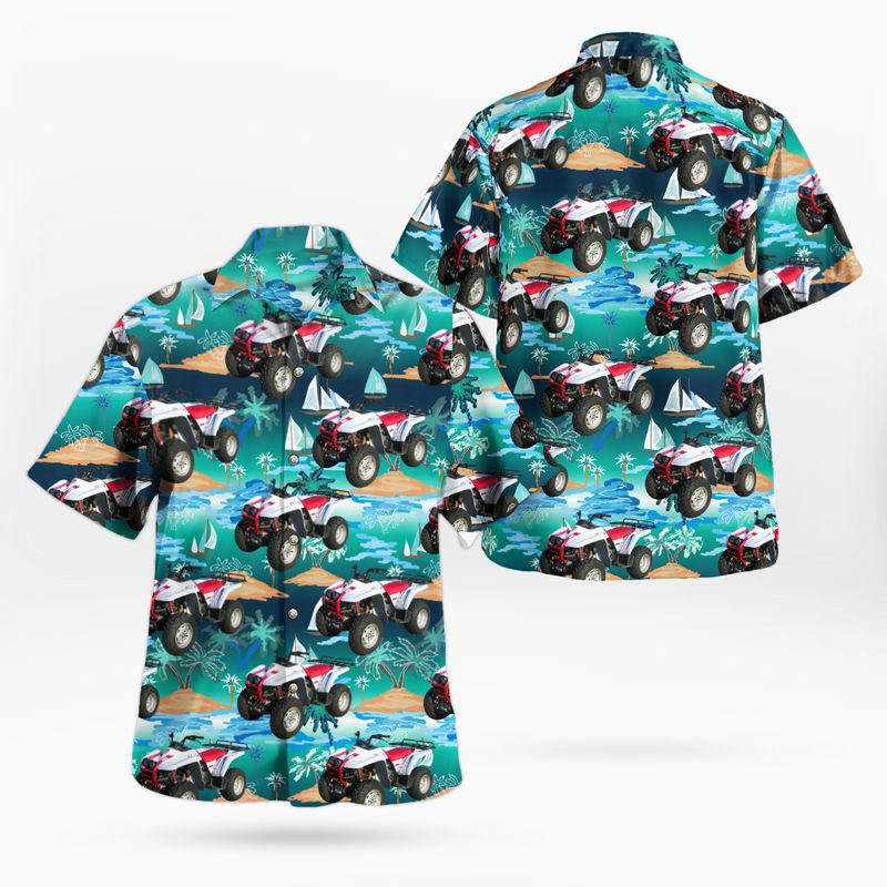 Barnstable, Massachusetts, Barnstable Fire Department ATV 213 Hawaiian Shirt