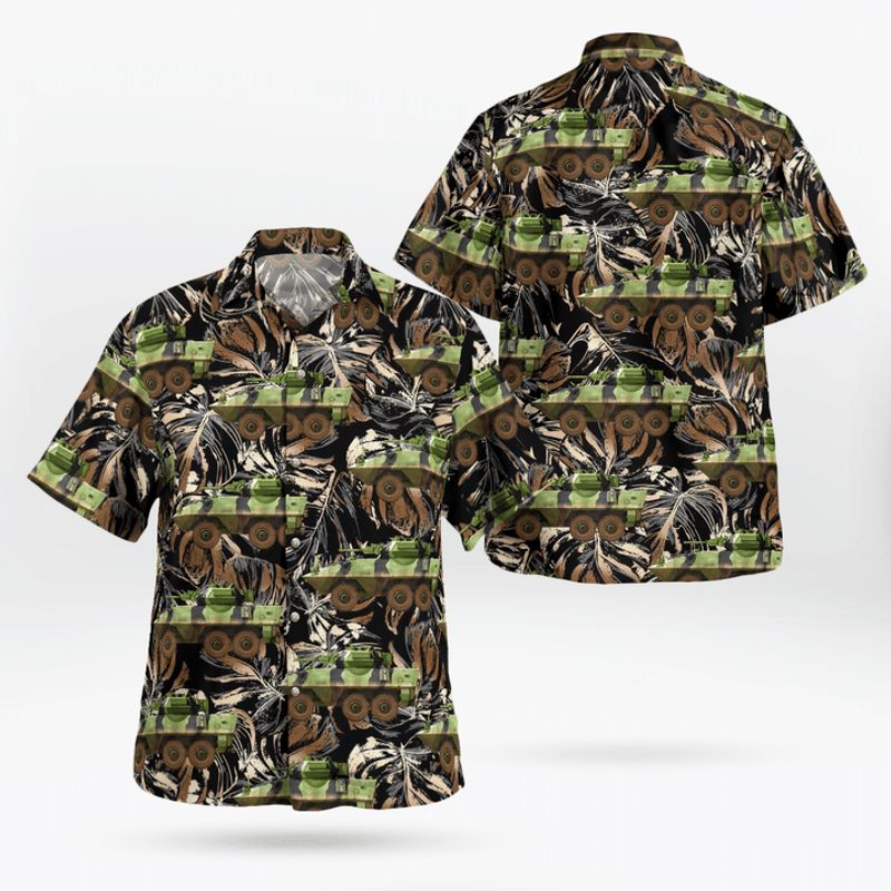 Canadian Army Cougar AVGP Hawaiian Shirt