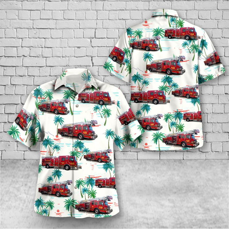 Coon Rapids, Minnesota, Coon Rapids Fire Department Station 1 – Coon Rapids Hawaiian Shirt