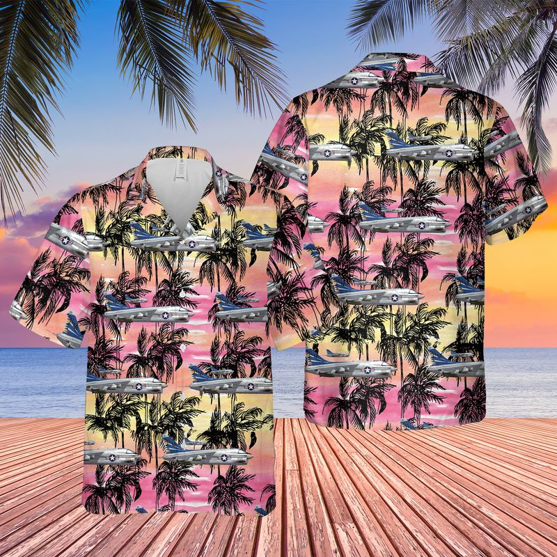 US Navy A7E Corsair II Of VA-153 Hawaiian Shirt