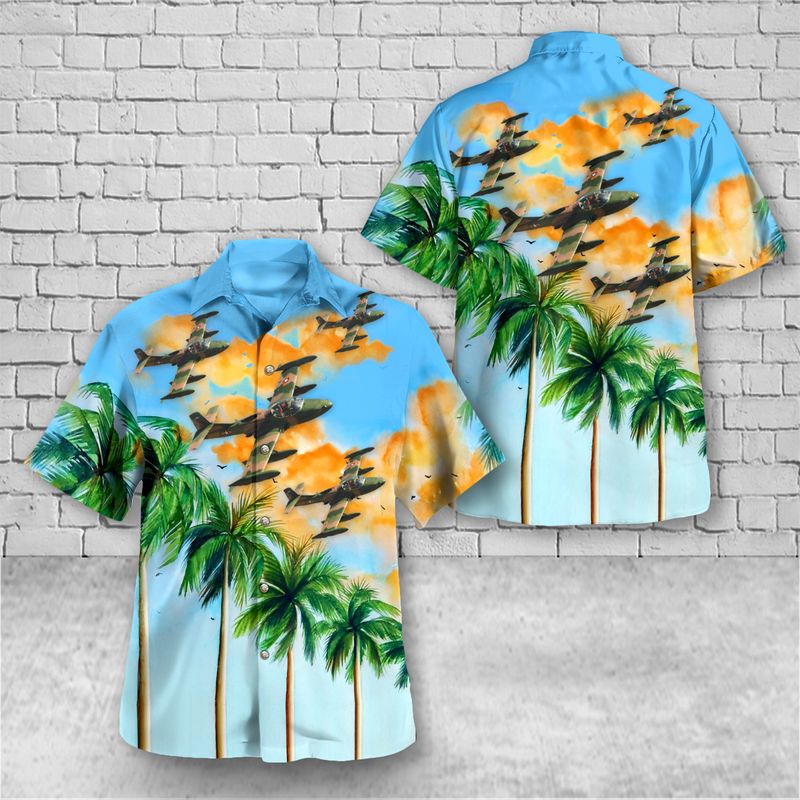 Royal Australian Air Force Cessna A-37B Dragonfly Hawaiian Shirt
