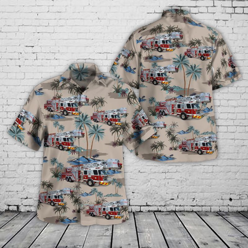 Sarasota, Florida, Sarasota County Fire Department Hawaiian Shirt