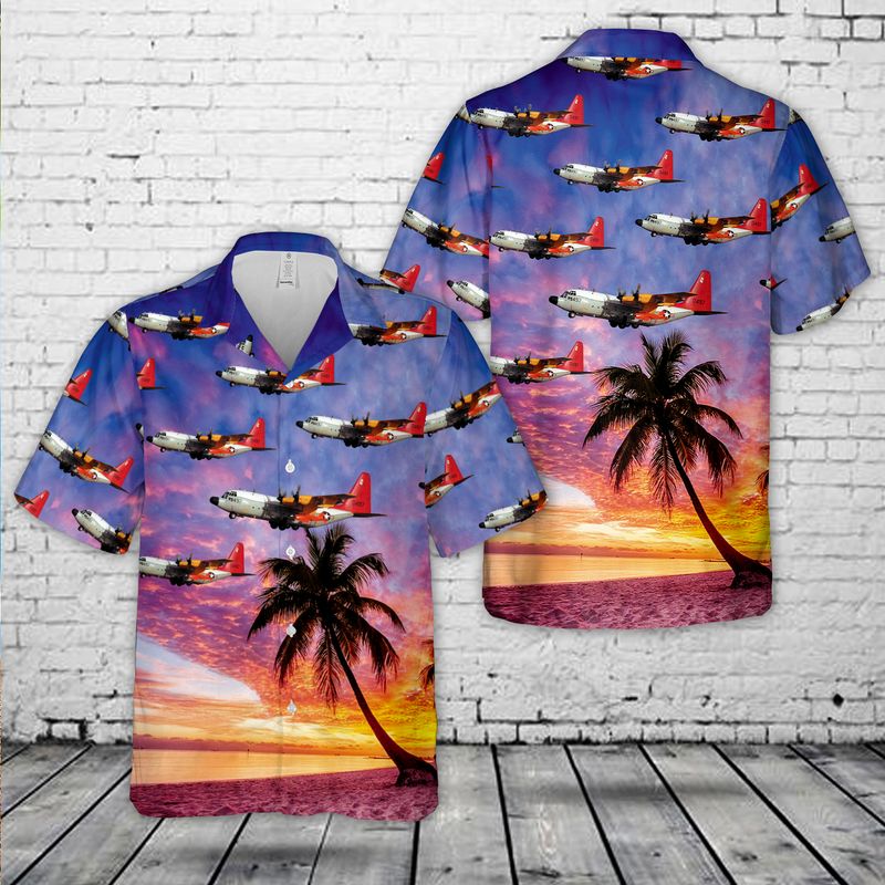 US Navy Lockheed DC-130A Hercules (BuNo 570497) Hawaiian Shirt