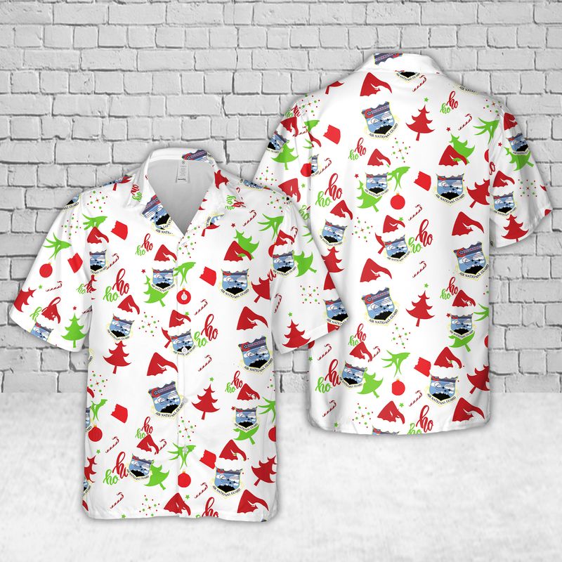 Colorado Air National Guard Christmas Hawaiian Shirt
