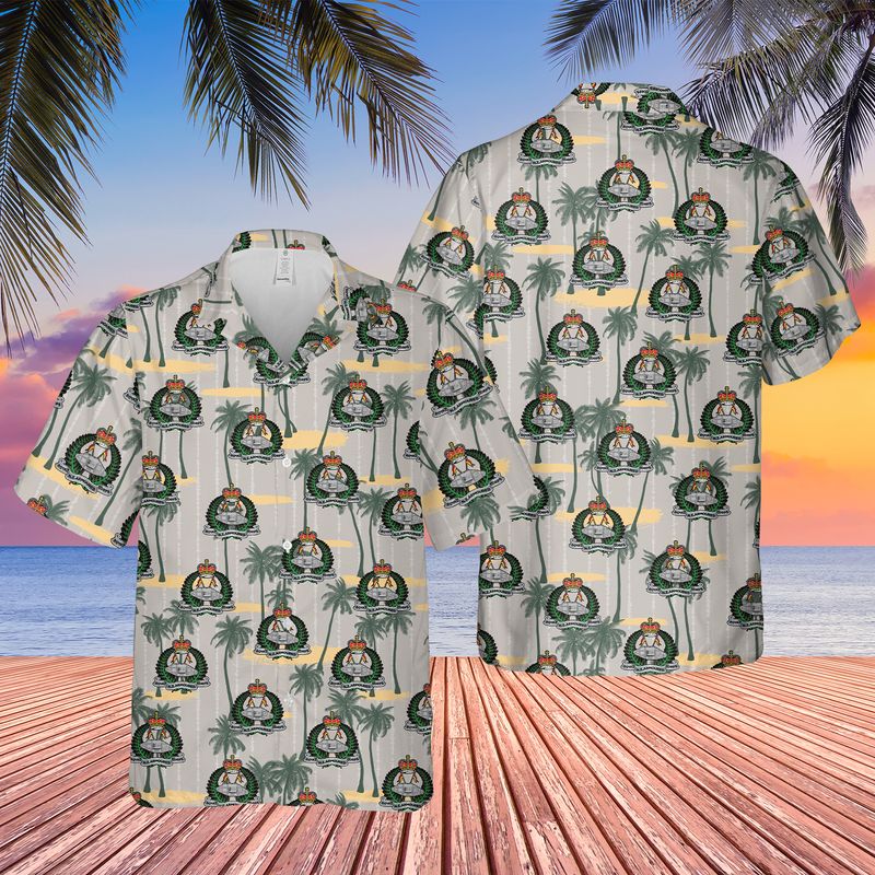New Zealand Army, Royal New Zealand Armoured Corps (RNZAC) Hawaiian Shirt