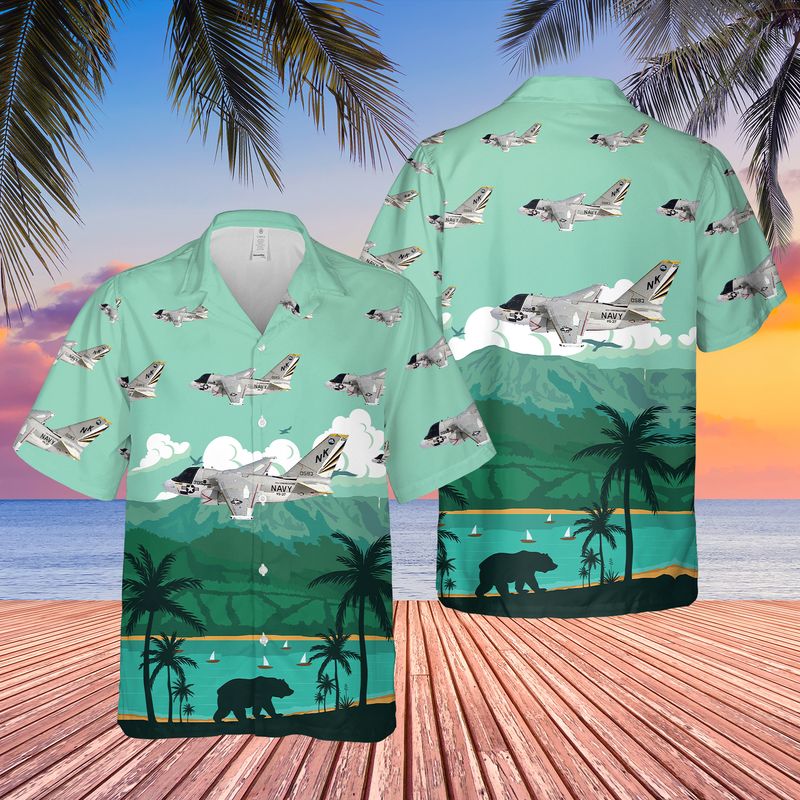 US Navy Lockheed S-3 Viking Of VS-37 Hawaiian Shirt