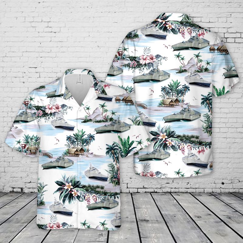 US Navy USS Independence Hawaiian Shirt