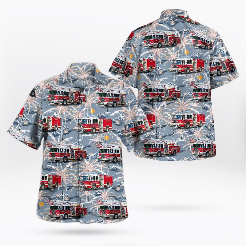 Mohegan Lake, New York, Lake Mohegan Fire Department Hawaiian Shirt