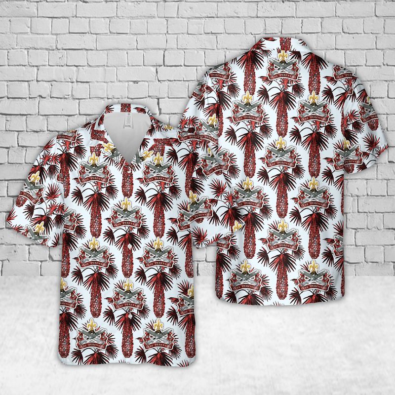 Canadian Army Regiment de la Chaudiere Hawaiian Shirt