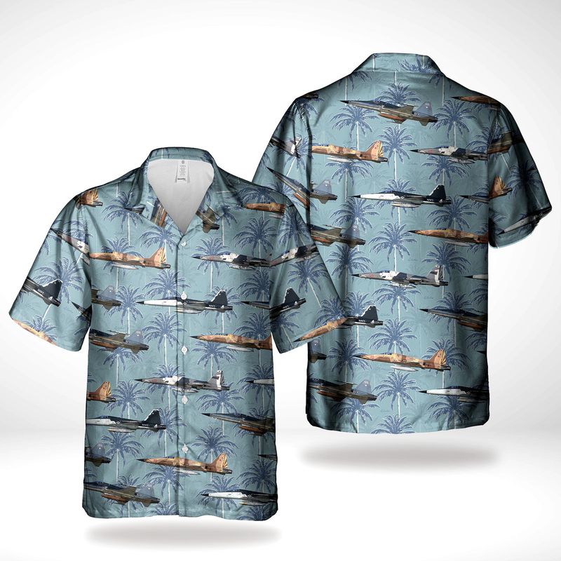 US Navy Northrop F-5N Tiger II Hawaiian Shirt
