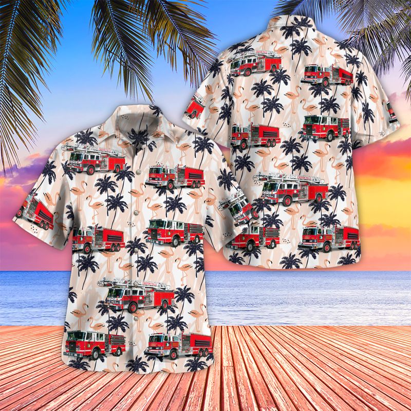 Croton Falls, New York, Croton Falls Fire Department Hawaiian Shirt