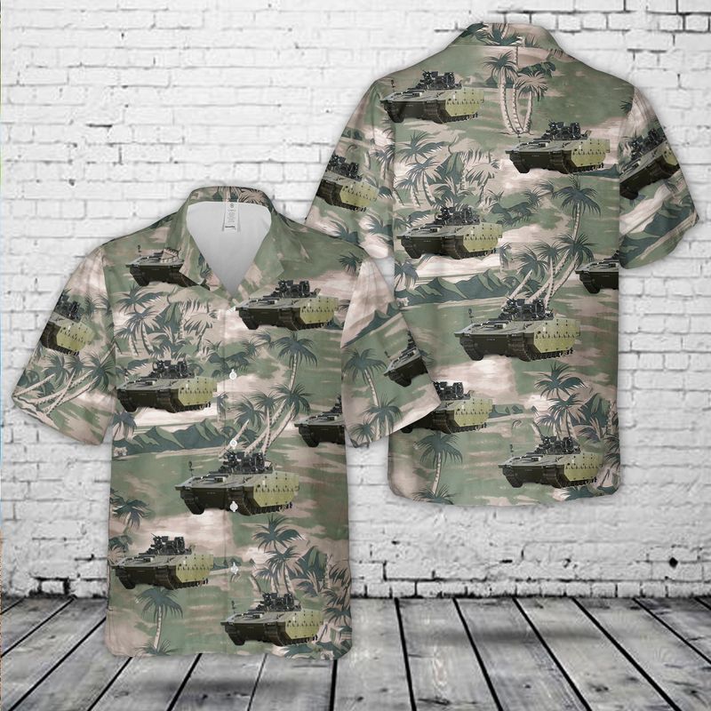 British Army Scout Specialist Vehicle (SV) Hawaiian Shirt
