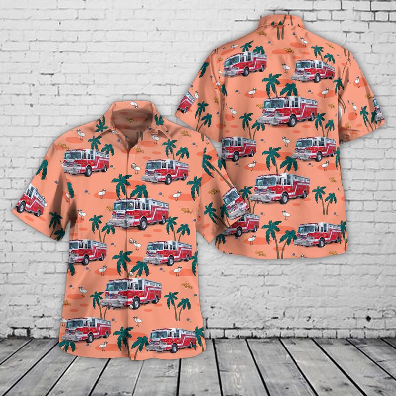 Kersey, Pennsylvania, Fox Township Volunteer Fire Department Hawaiian Shirt