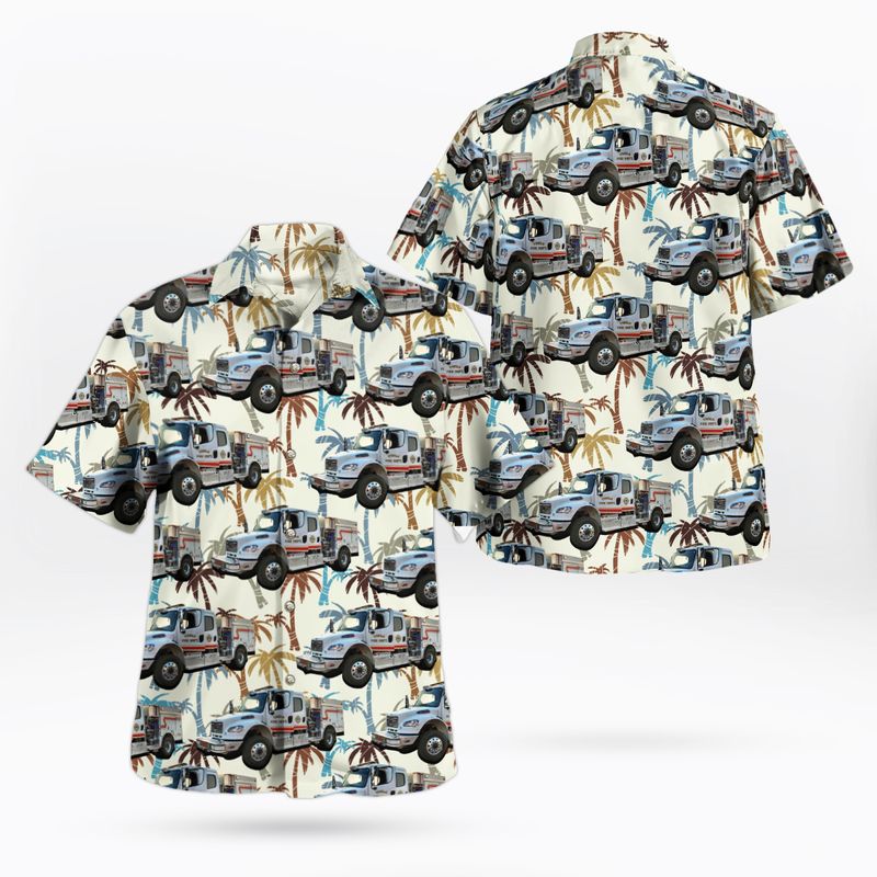 Yreka City Fire Department, California Hawaiian Shirt