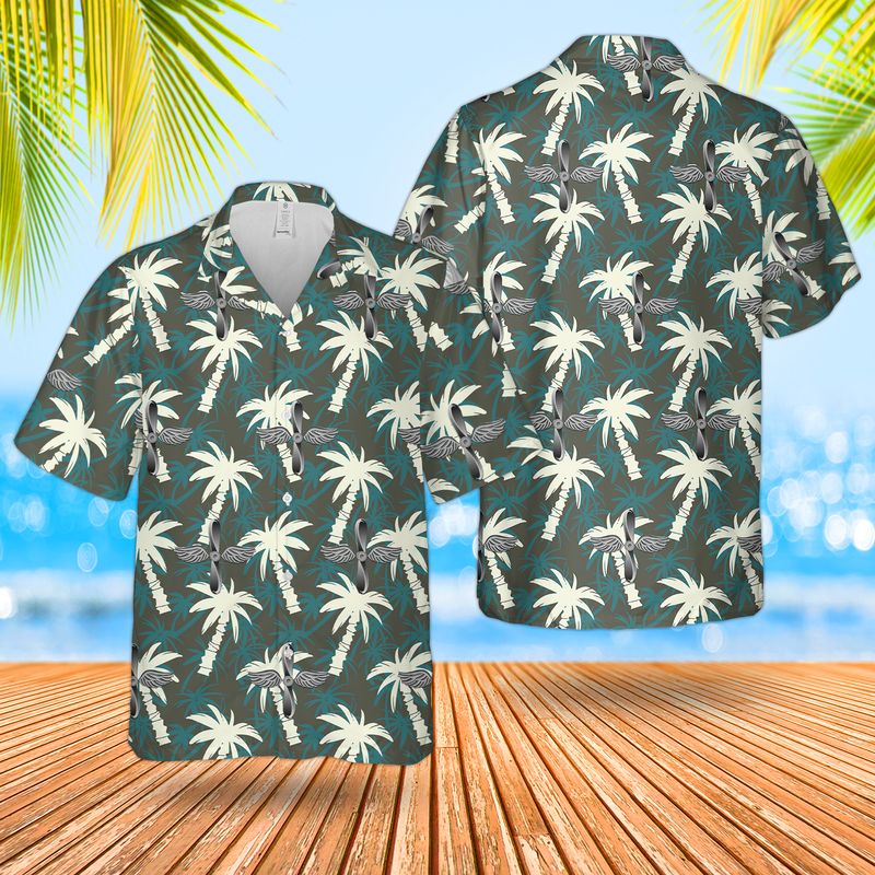 US Navy Aviation Machinist's Mate Hawaiian Shirt